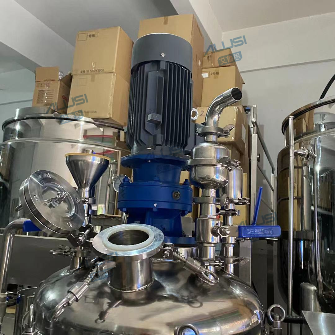 50L Cosmetic Vacuum Emuldifier Mixer Cream Face Mask Lotion Making Homogenizer Mixing Equipment