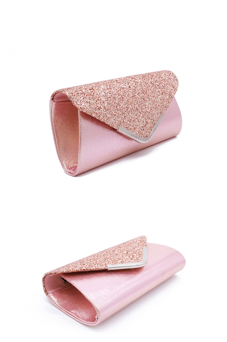 Elegant and Chic PVC Wallet Clutch Bag Crystal Bling Handbag for Women's Fashion