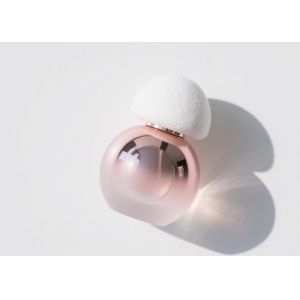Round Bulk Perfume Bottles Transparent 50ml Miniature 10.1cm Height