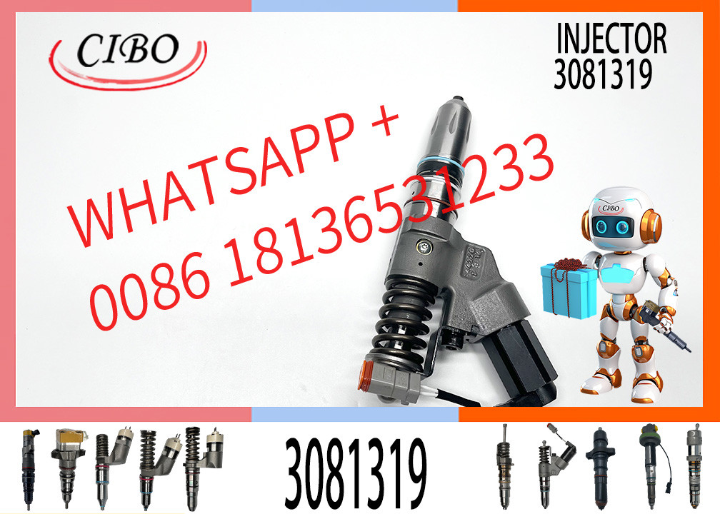 3037772 3081319 3087557 High Quality Diesel Fuel Injector for M11 3037772 3081319
