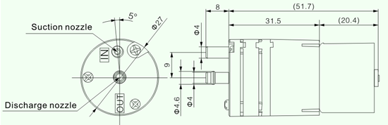 Chemical Resistance Brushless DC Pump 24V Low Power Consumption OEM ODM
