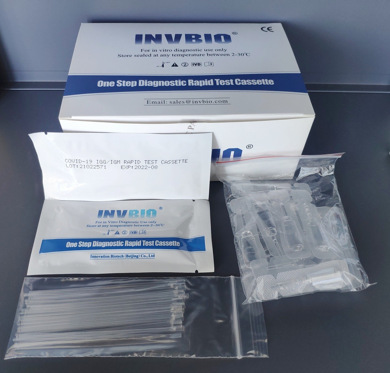 FDA CE Approved Covid 19 Rapid Test Card IgG IgM Antibody Home Kit