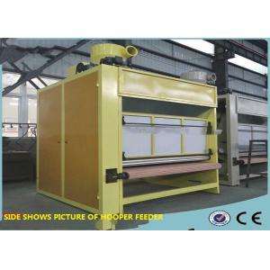 Big Non Woven Fabric Manufacturing Machine , Customized Automatic Hopper Feeder