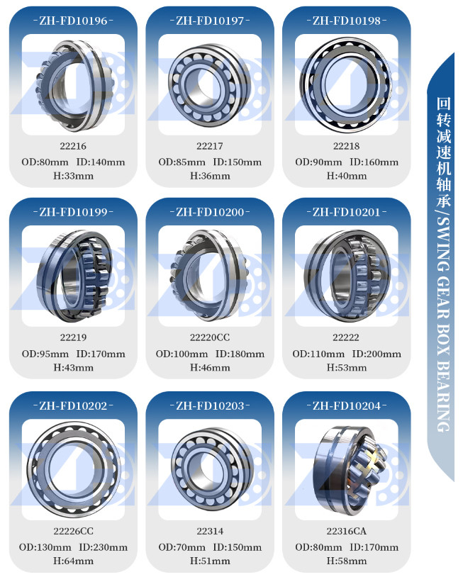 AJ503303 Needle roller bearing AJ503303 AJ502601 NN3005CC1P5 for excavator hydraulic pump