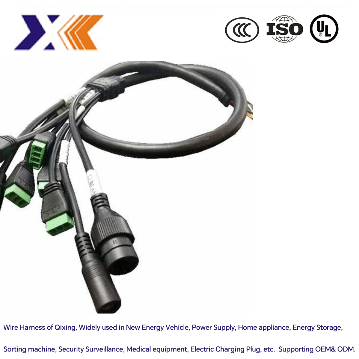 Assembly Customised Assembly for Customized Pin Pitch Plastic Connector Wire Harness