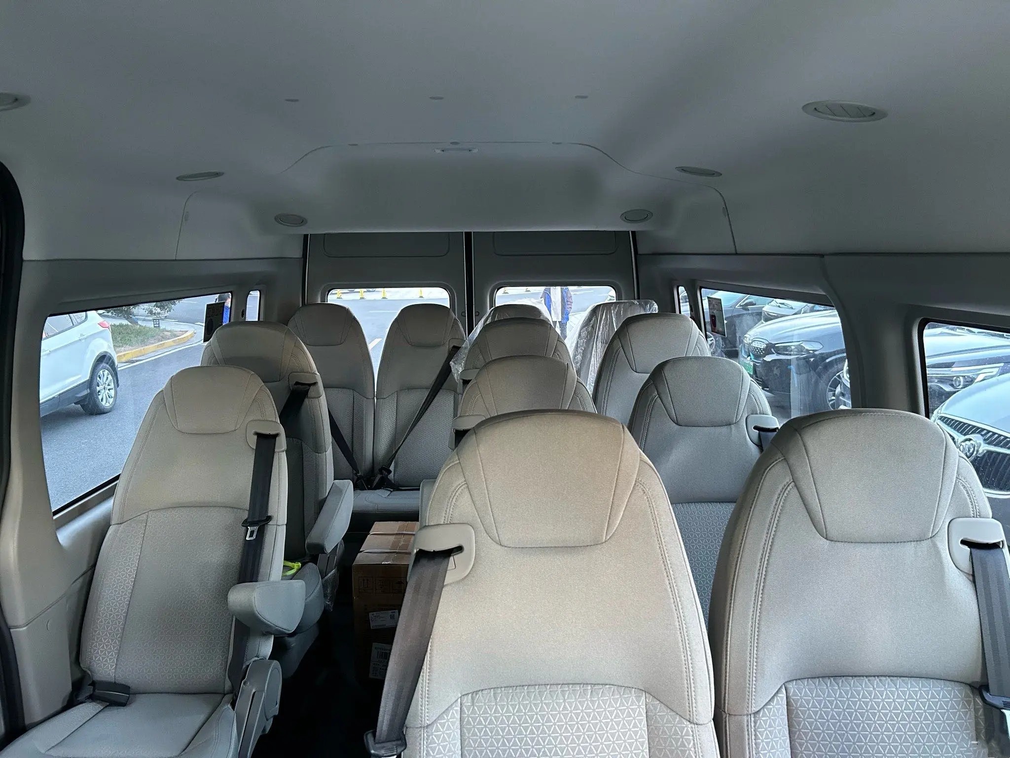 Used Luxury Buses 15 Seats Air Conditioner Front Engine Manual Transmission Second Hand JMC JX6581