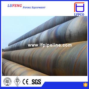  LSAW/ SSAW spiral round welded steel pipe used building material Manufactures