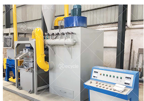 100-1000kg/h Waste Copper Separating Granulator Crusher Plant for Building Material Shops