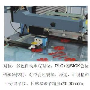 LC-4070J/60100J non-woven label sticker Fully Automatic Roll to Roll silk screen