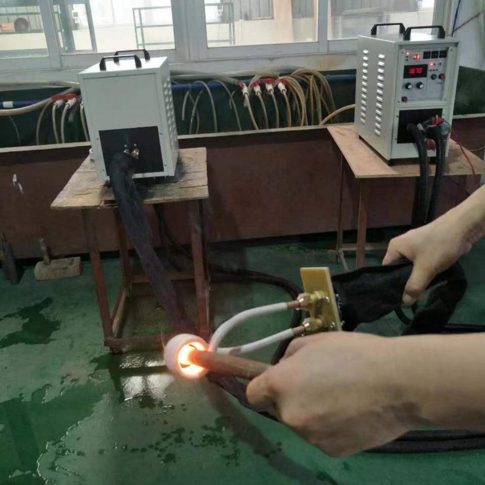 40A Portable Induction Heating Machine 2M Flexible Handheld Induction Brazing