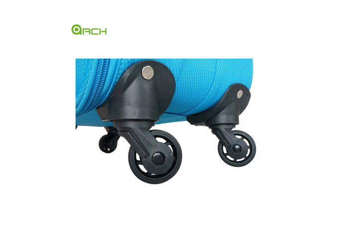 Two Pockets Spinner Wheels Trolley Luggage Bag Sets