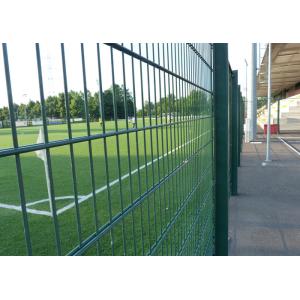  PVC Coated 868 Double Wire Mesh Fence Bright Color With Easy Maintain Manufactures