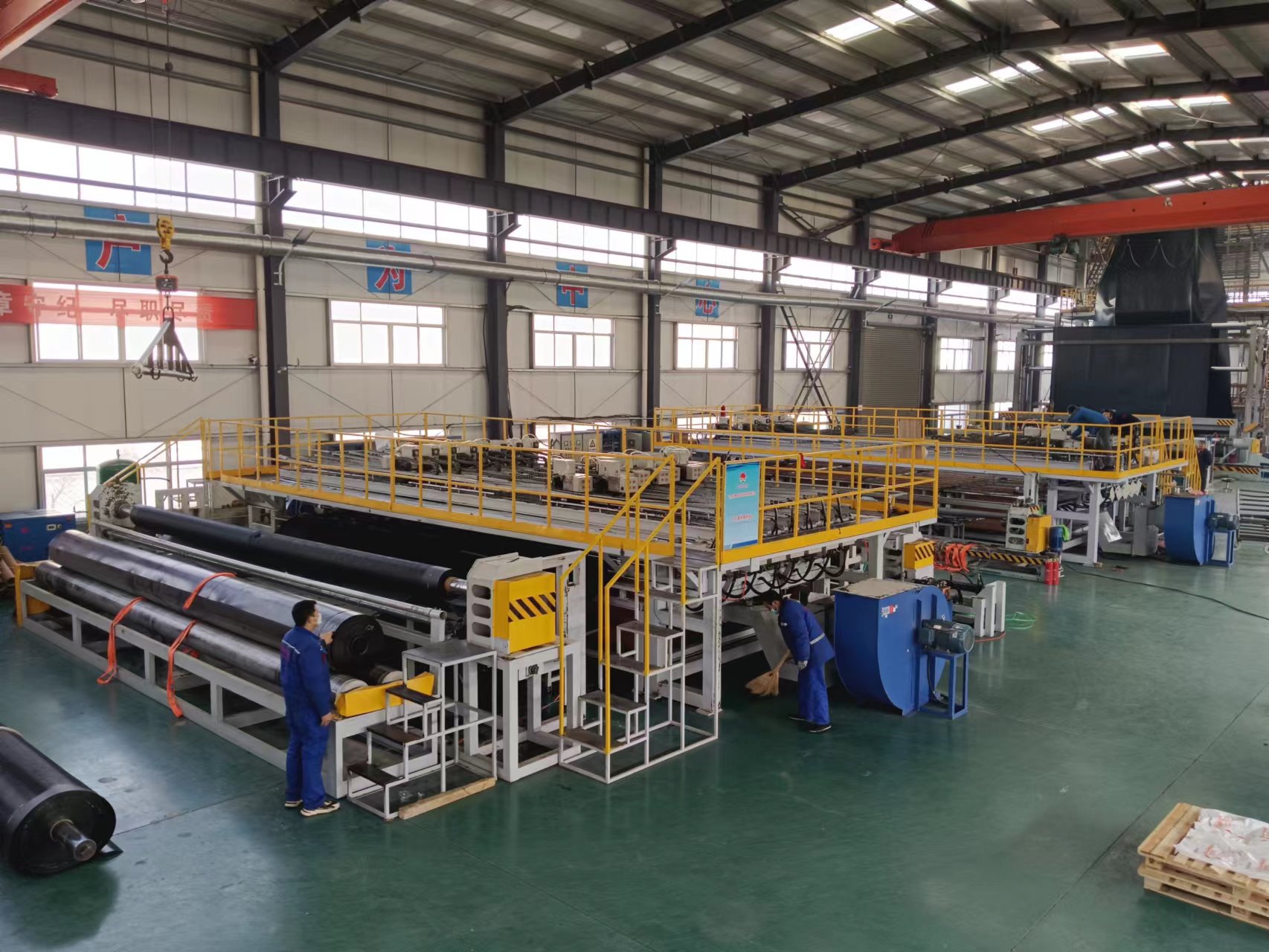 Waterproof Board 1.0mm 60mil HDPE Geomembrane Liner Length 50m-200m/roll Sample Freely