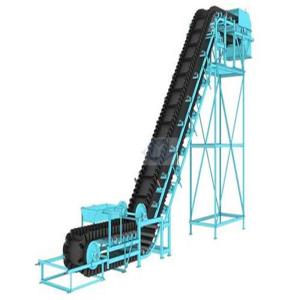 High Incline Angles Scraper Conveyor System For Bulk Material Conveying Manufactures