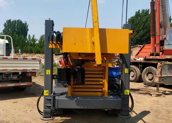 Two Hundred Meters Borehole Pneumatic Drilling Rig Equipment For Deep Hole