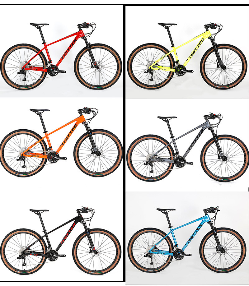 Twitter Carbon Fiber Mountain Bike With ISO9001 Certification