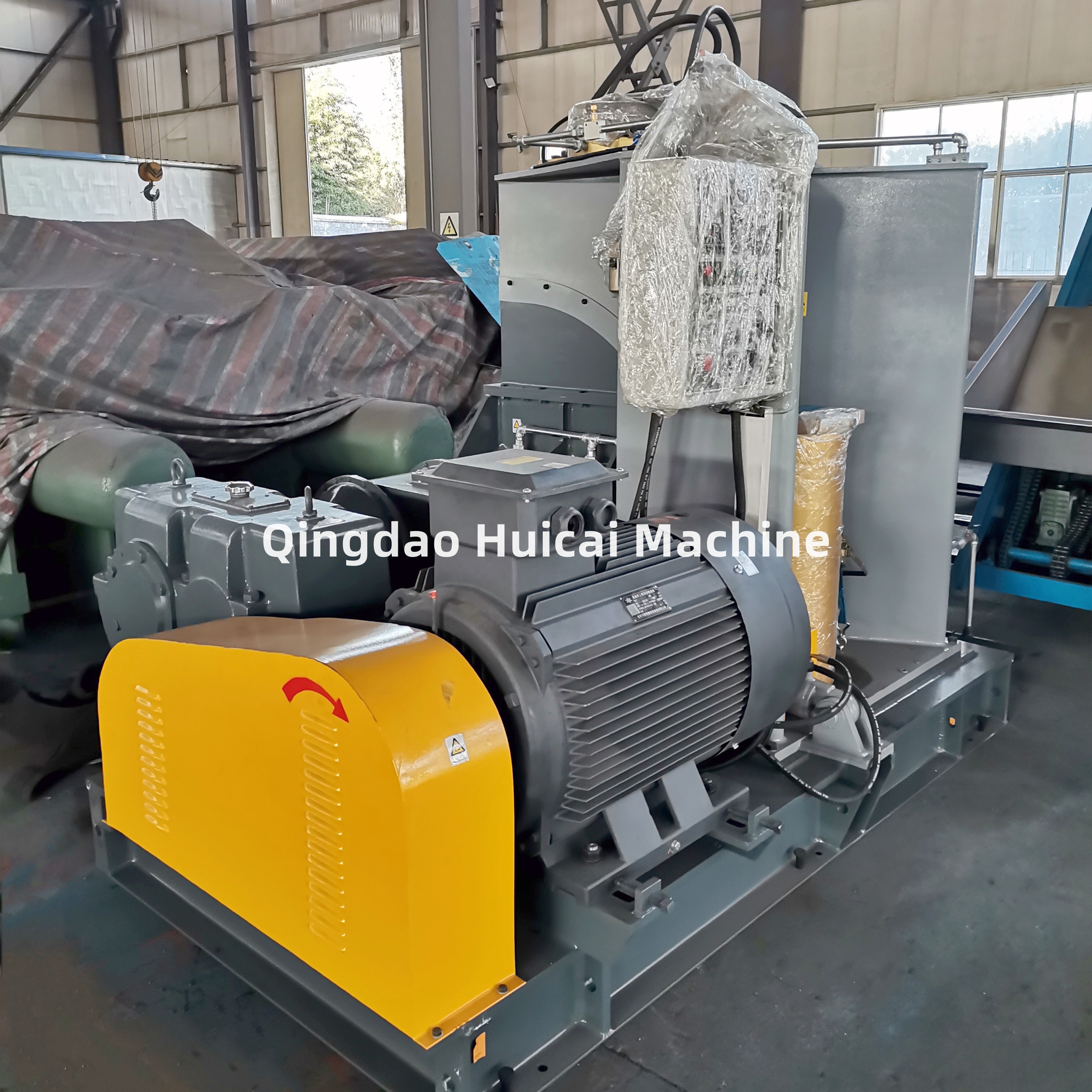 Rubber Kneader Machine for Rubber Mixing 3760*2143*3155mm 0.6-0.8MPa Flow Rate