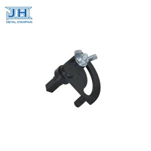 China Custom Black Plastic Moulding Parts In Pipeline ISO 9001 Certification on sale