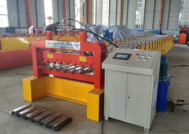 400 H Beam Floor Deck Roll Forming Machine Roller Material High Grade GCr15
