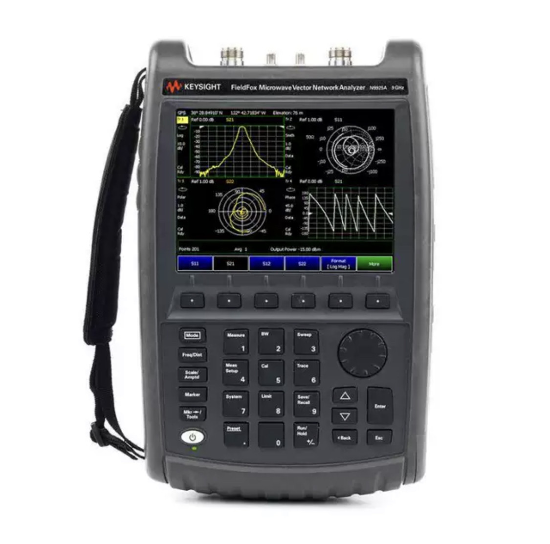 Portable Keysight N9925A FieldFox Handheld Microwave Vector Network Analyzer 9 GHz