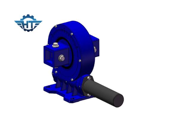 VE9 Orange Painting High Torque Worm Gear Slew Drive For horizontal single axis