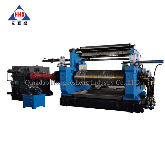 XK Series 400mm 37000W Open Mill Rubber Mixing For Sheeting