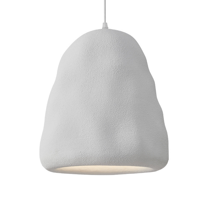White Body Color LED Ceiling Hanging Pendant Light for Bedroom Villa Living Dining Room