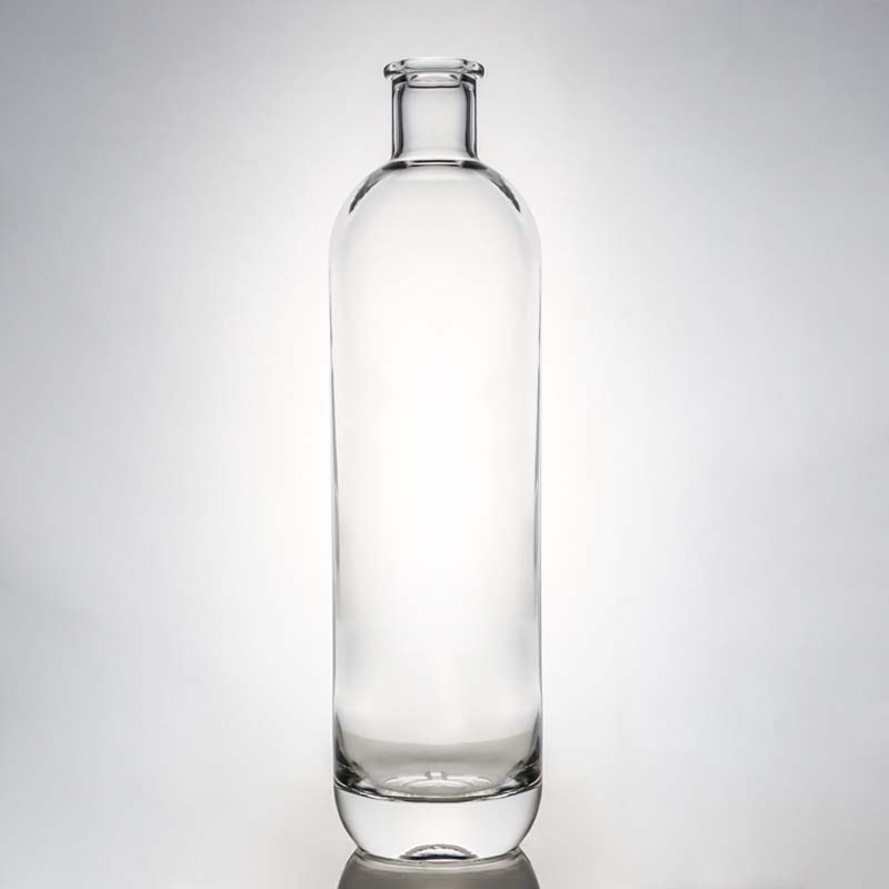 Unique Cork Cap Type Super Flint Spirit Glass Bottle for Whisky Vodka Tequila Gin Rum Made