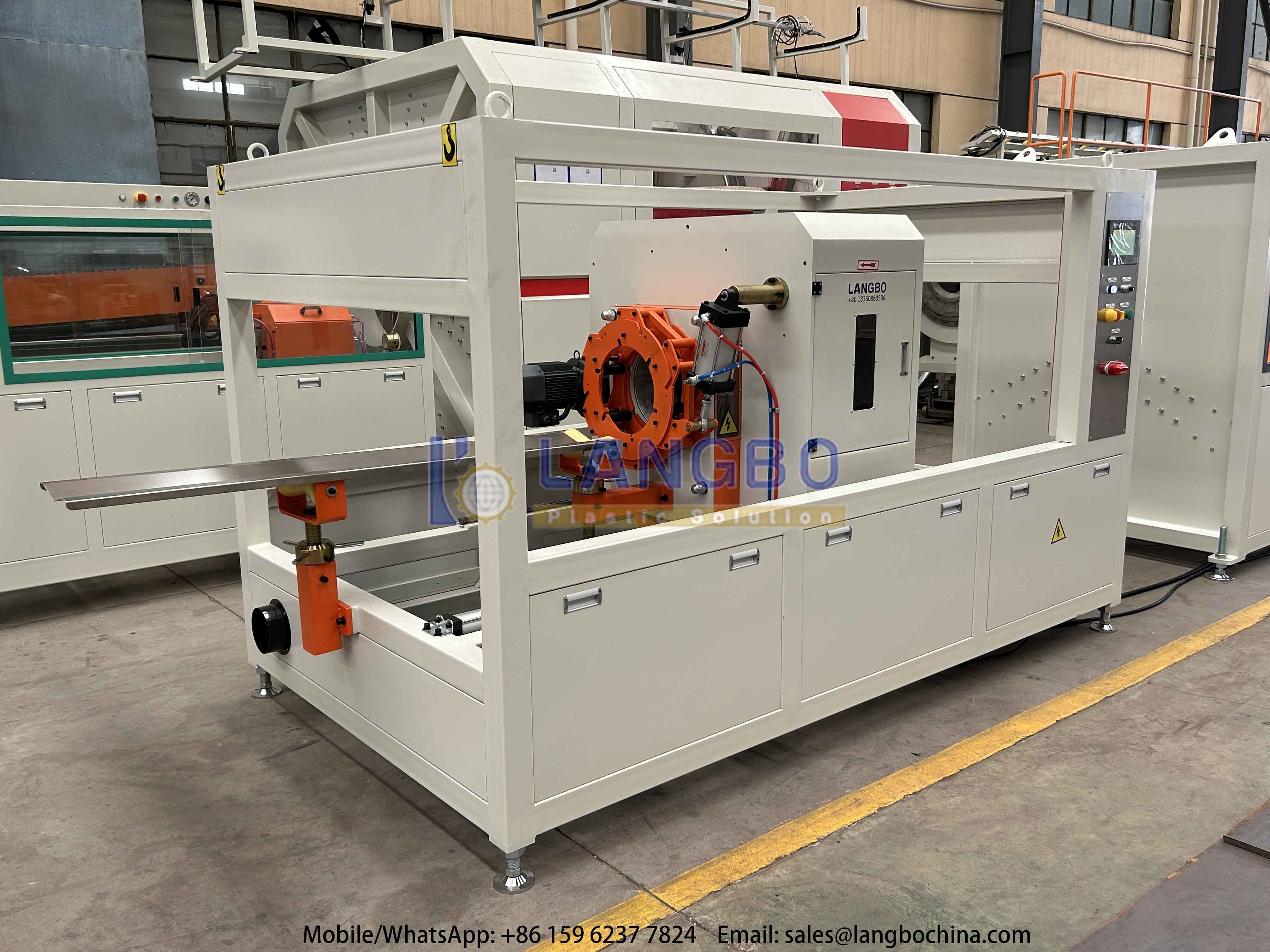 Full Automatically PVC Pipe Extruder PVC Eraser Rubber Making Machine with PVC Powder