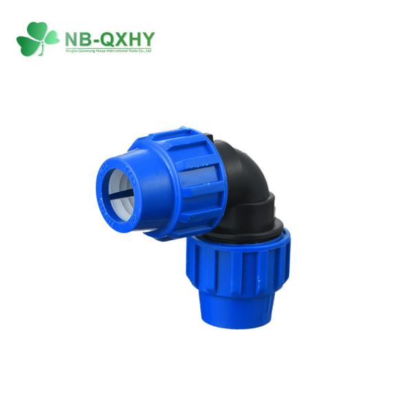 Direct Connection High Pressure PP Pipe Fittings 90 Degree Elbow for Turkey