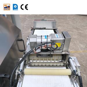 Automatic Operating Mode Egg Roll Production Line Waffle Roll Making Machine