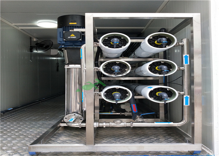 Containerized Water Treatment Plant RO Machine Water Purifier RO Water Plant Price
