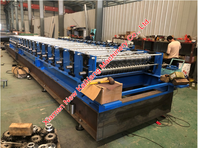 Multi Ribs Roof Roll Forming Machine Trapezoidal Sheet Roll Forming Machine For Wall Panel
