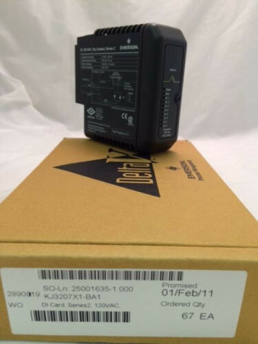 KJ3207X1-BB1 DeltaV Digital Input I O Module Brand New Original