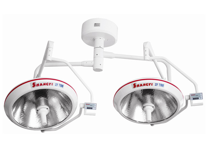 ZF700/700 Double Arm Surgical Medical Shadowless Halogen Operating Lights