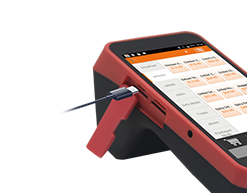 Main Display 5.5inch IPS HD720P Android POS Terminal with Touch Screen and Printer