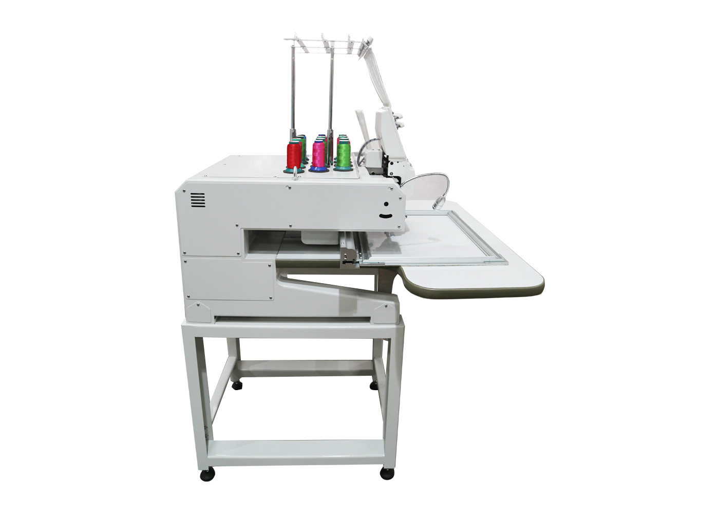  Portable Single Head Embroidery Machine / Sewing Machine Multi Needle Manufactures