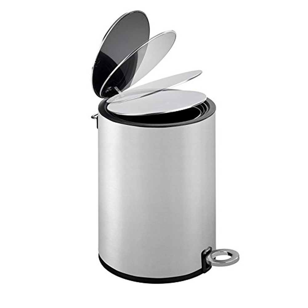 Metal Foot Pedal Garbage Can Waste Bin Garbage Can with Soft Close