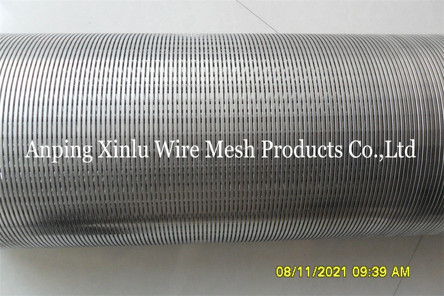 92kg/pcs Johnson Water Well Screen 6 "5/8 With Wrapped Wires In Stainless Steel AISI 304L