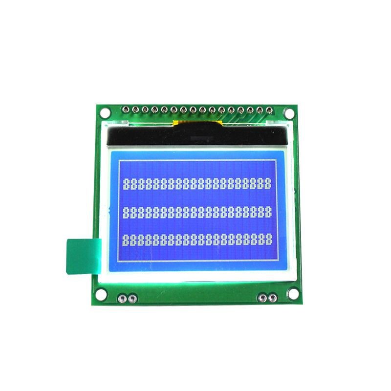 FSTN Gray Dot Matrix LCD Module 1/64 Duty ST7565R 128x64 Graphics LCD Modules