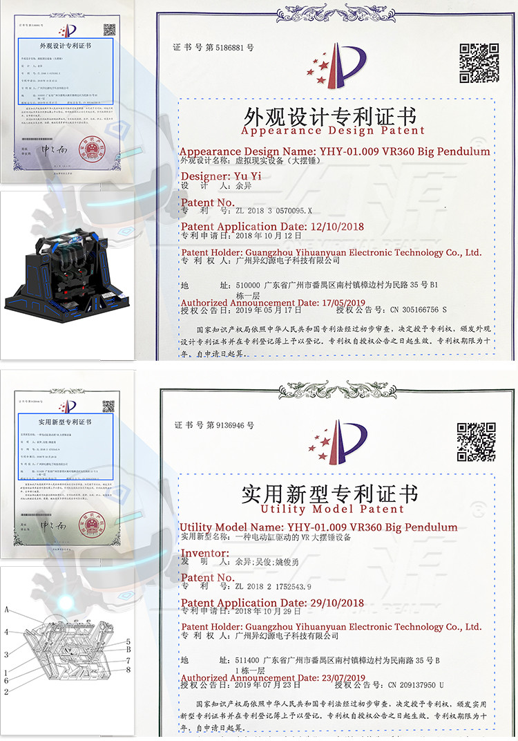 2 Dof 9D Virtual Reality Simulator