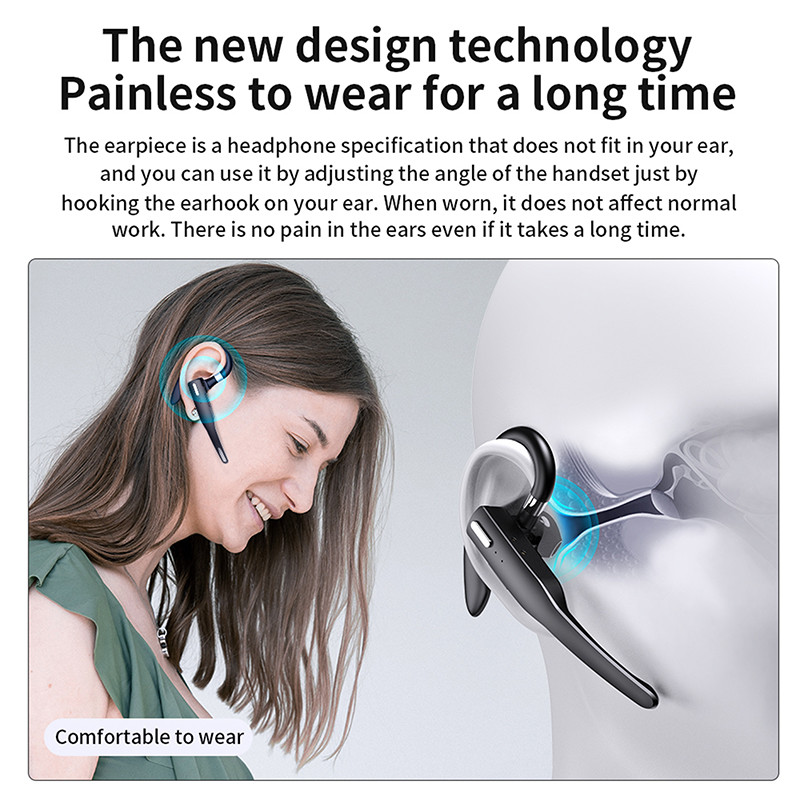 Handsfree Active Noise Reduction Earbuds Drive Call Sports BT5.0