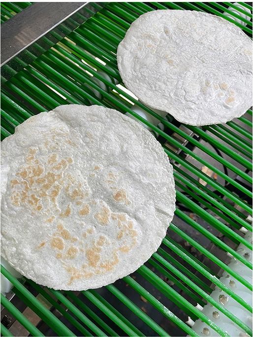 Automatic CE Electric Roti Maker Machine Chapati Making Machine 1000 - 1500pcs/H