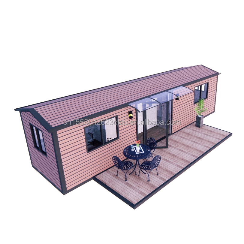 Modern Design Modular Steel Container House Prefabricated Flat Pack for Outdoor Aluminum Alloy Windows Included in Design
