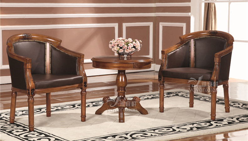 Wooden Table And Chairs In Chinese Furniture Manufacturer For Supply (YW-16)