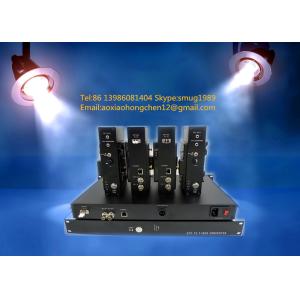 Panasonic ROP over fiber system with &Datavideo ITC-100 intercom in OB VAN