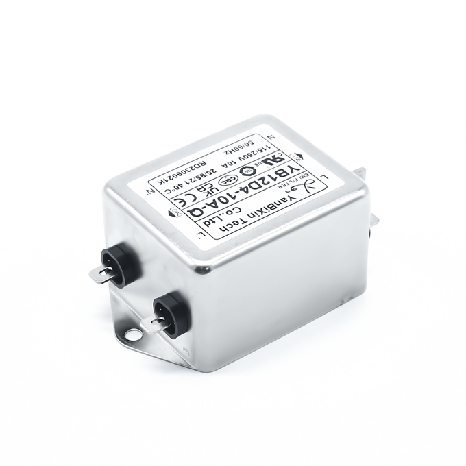 YB12D4 Universal Single Phase Filter 1A~10A EMI Power Filter 220V EMC Noise For UPS