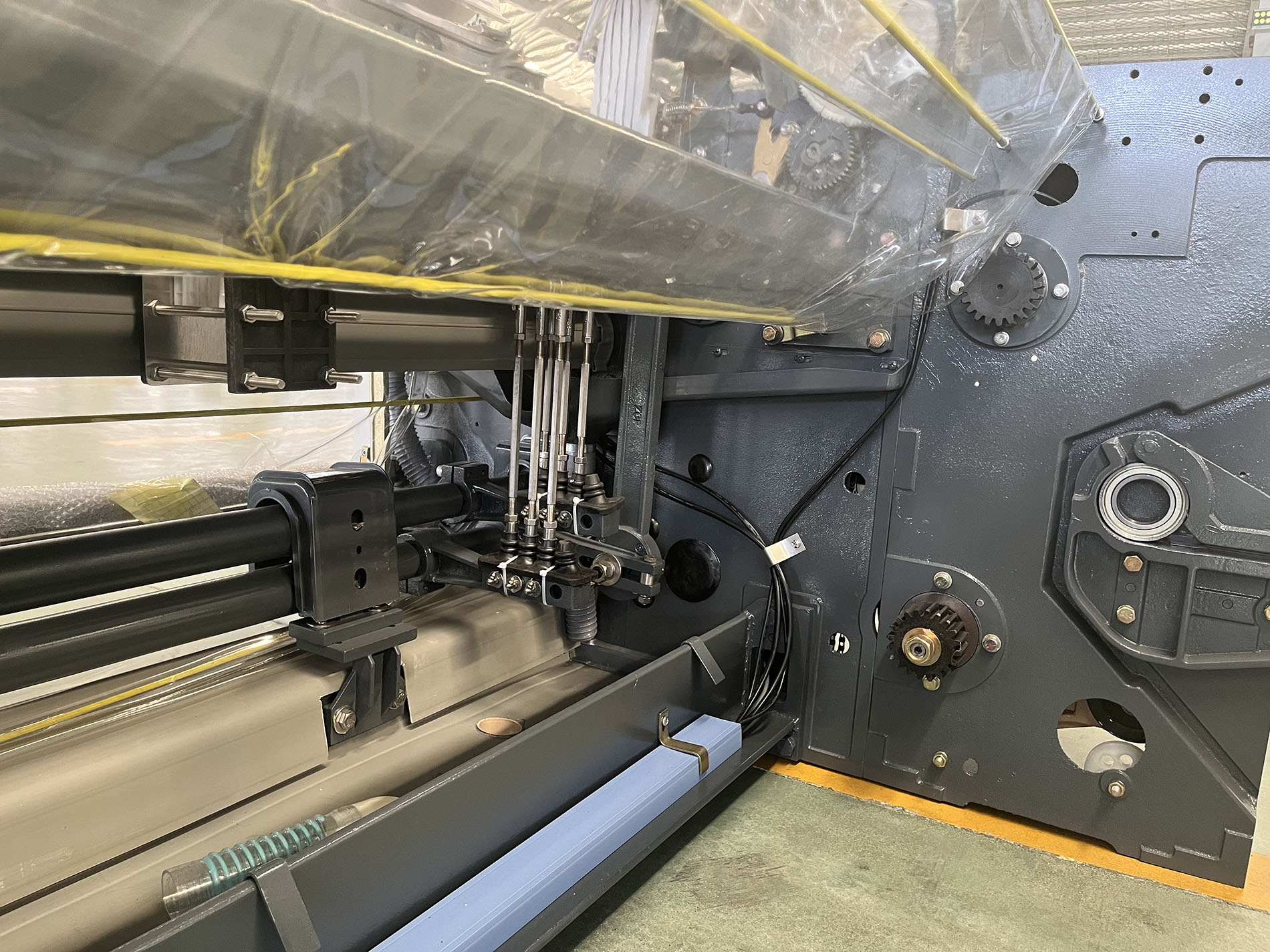 Heavy Fabric Electronic Dobby Loom 280cm Width Carpet Textile Weaving Machine