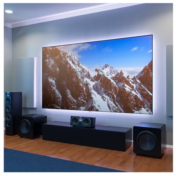 120 Inch Sfixed Frame Projection Screen High Contrast Ambient Narrow Edge