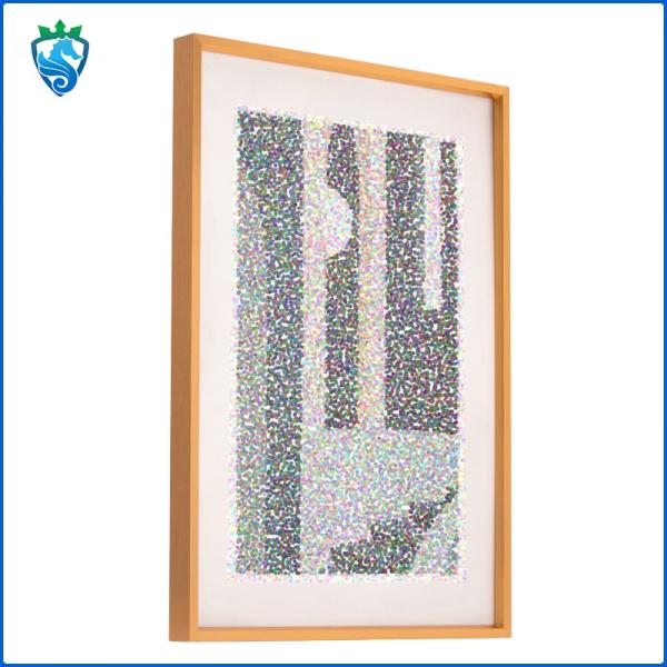 Quality Anodizing Aluminum Alloy Arc Picture Photo Frame Hanging Wall Table Business License for sale